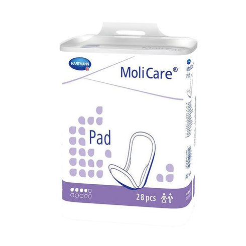 Absorbante urologice 4 picaturi MoliCare Pad, 28 buc.|Medizone